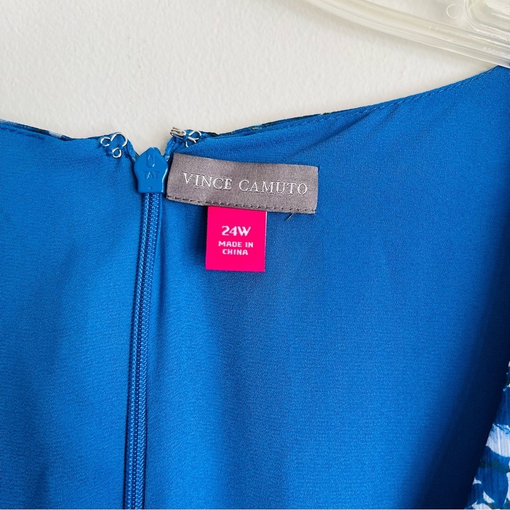 Vince Camuto Weeping Willows Floral Ruffle Dress - Picture 5 of 10